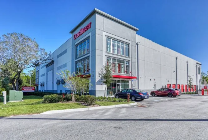Self-storage facility near Interstate 95 in Bunnell, Florida