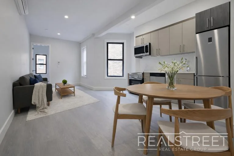 Renovated interior at 8th Avenue Apartments in Brooklyn, New York