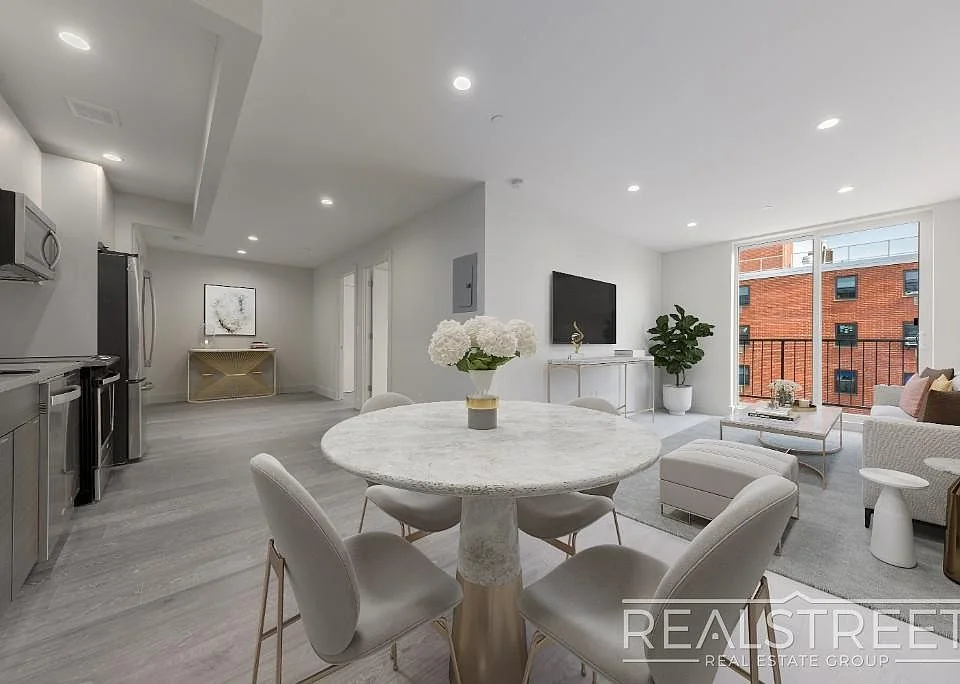 Renovated interior at Gates Avenue Apartments in Brooklyn, New York