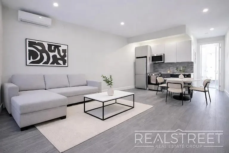 Renovated interior at St. Johns Place Apartments in Brooklyn, New York